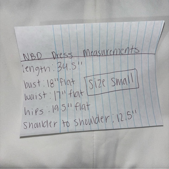 NBD x Revolve White Lace Sheath Dress Size Small NWT Plunge Bridal, Bachelorette - Picture 15 of 15